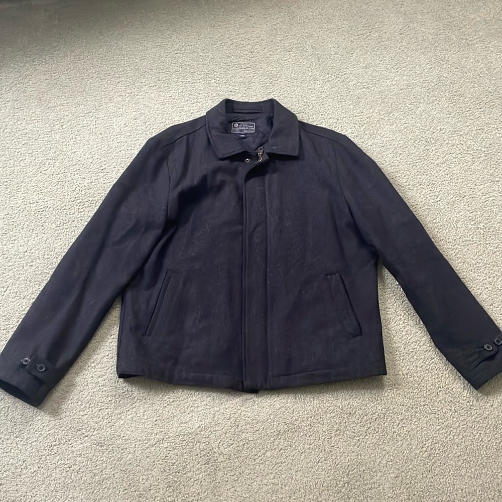 Vintage JCrew Men’s Vintage Wool Jacket Bomber Large